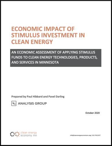 MN Econ Stim Report Cover