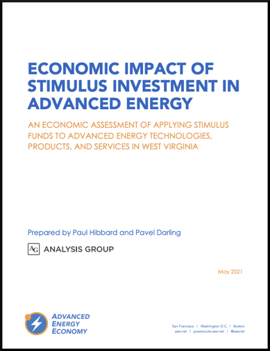 WV Econ Stim Report Cover