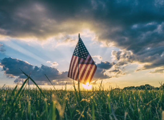AEW Homepage Take Action Image Flag