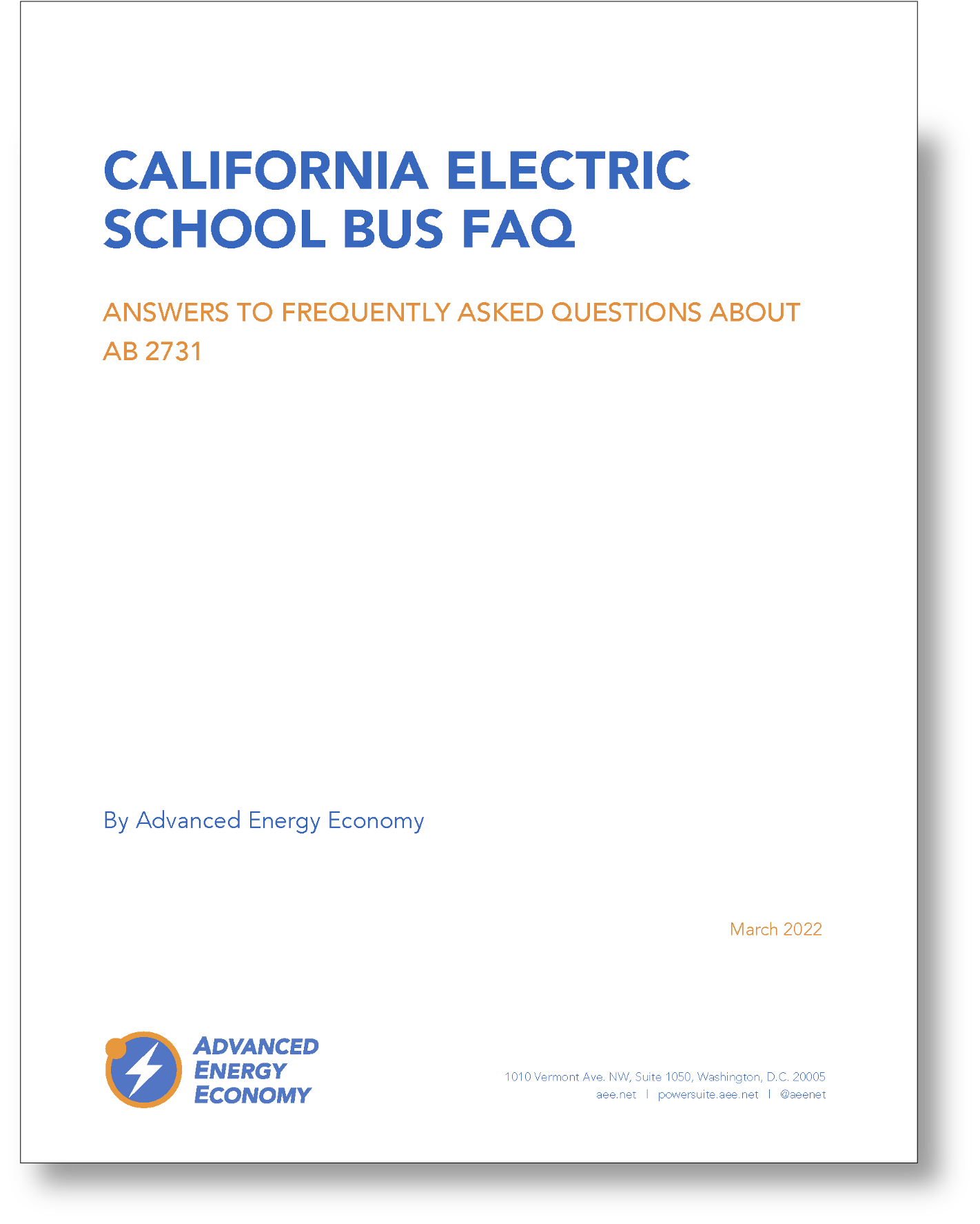 AB 2731 FAQ Cover